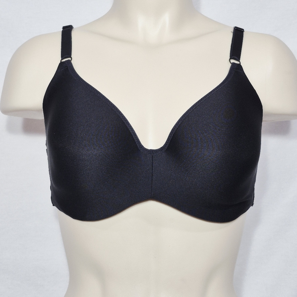 36C Hanes‎ MHG606 Invisible Look Convertible Underwire Bra Black